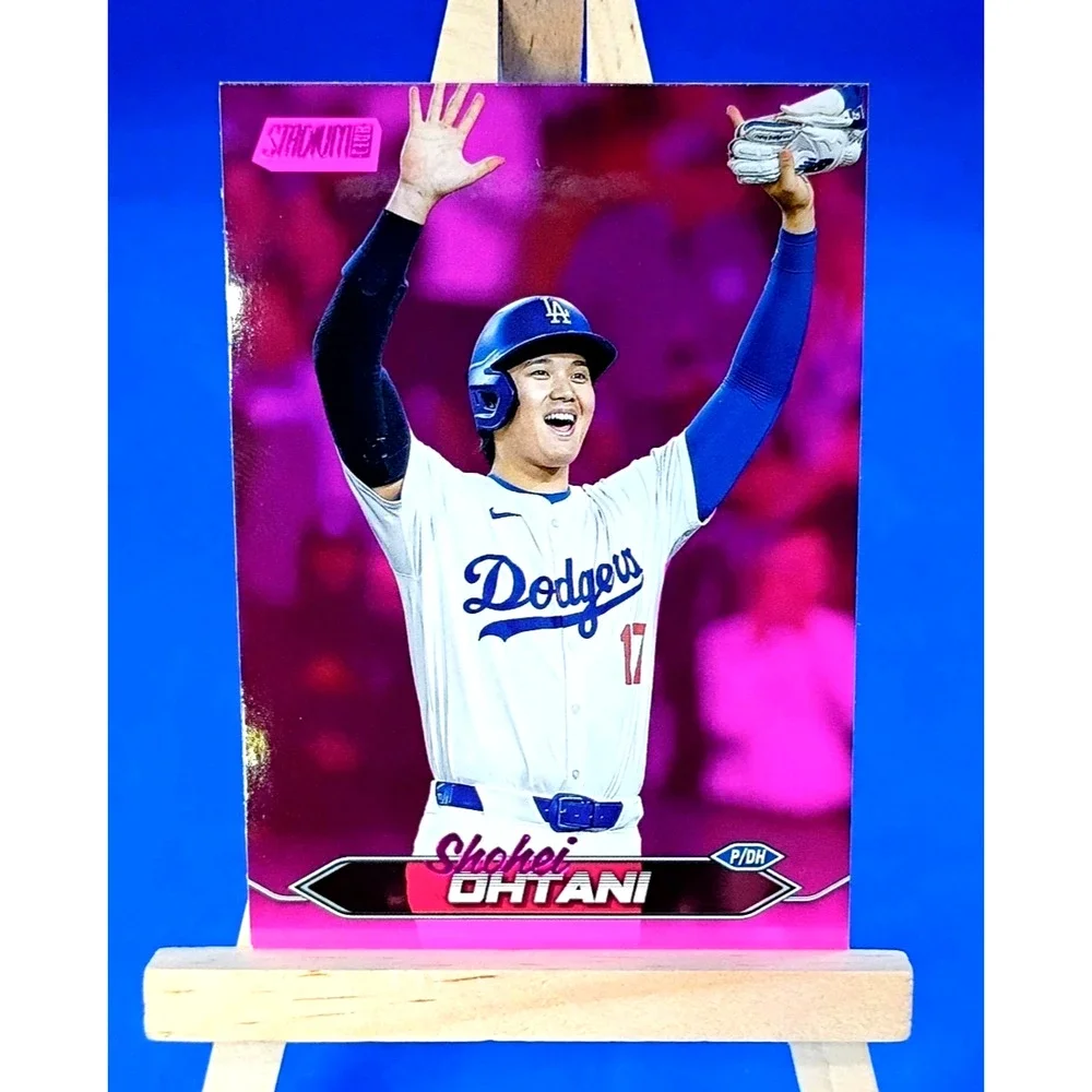 Shohei Ohtani #200 Magenta Chrome 2024 Topps Stadium Club - Picture 2 of 5